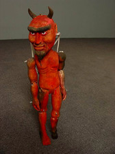 čert - loutka